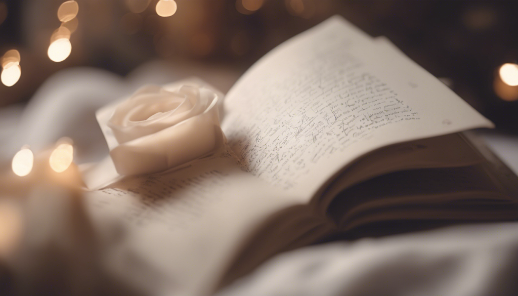 découvrez de magnifiques poèmes d'amour pour exprimer vos sentiments les plus profonds et toucher le cœur de l'être aimé.